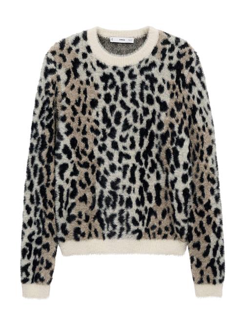 Se MANGO Pullover 'WILD'  beige / lysebeige / sort ved About You