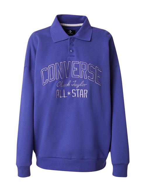 Se CONVERSE Sweatshirt 'RETRO CHUCK'  violetblå / lyselilla ved About You