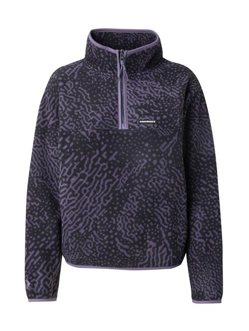 Se CONVERSE Pullover 'POLAR POPOVER'  lilla / sort ved About You