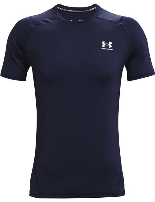 Ua Hg Armour Fitted Ss Under Armour Navy