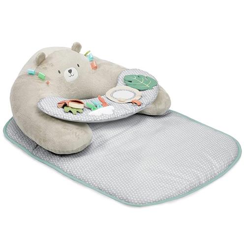 Ingenuity Cozy Prop™ 4-in-1 Sit Up & Prop Nate™ Aktivitetsmåtte | Beige | 0-3