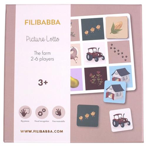 Filibabba Lottospil Magic Farm | Brun | 0-3