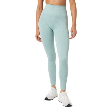 Björn Borg Seamless Rib Tights Lyseblå Large Dame