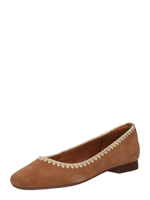 TOMS Ballerinasko 'BRIELLA'  beige / umbra