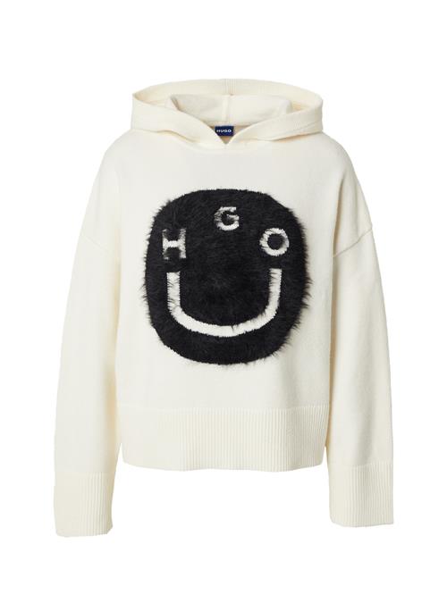 Se HUGO Pullover 'Suvany'  sort / hvid ved About You