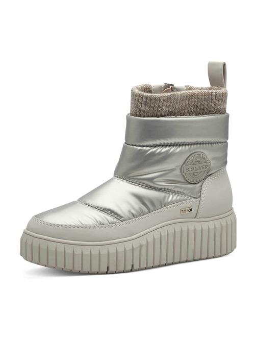 s.Oliver Snowboots  beige / sølv