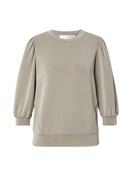 SELECTED FEMME Sweatshirt 'SLFTenny'  grøn