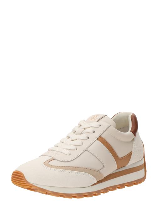 Se Lauren Ralph Lauren Sneaker low 'DANI'  beige / brun / umbra ved About You