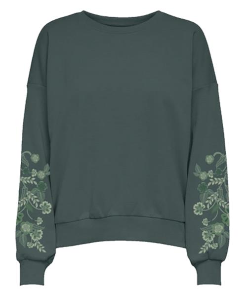 ONLY Sweatshirt 'ONLBROOKE'  gran / lysegrøn