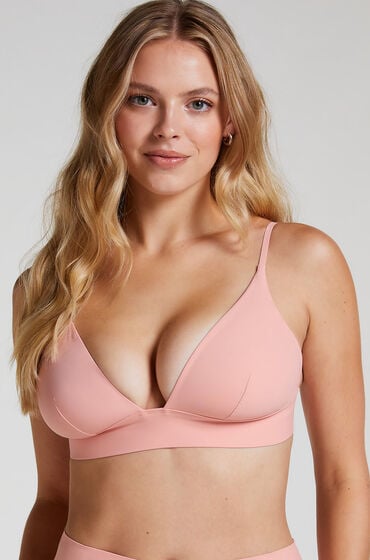 Hunkemöller Smooth Triangle Bralette pink