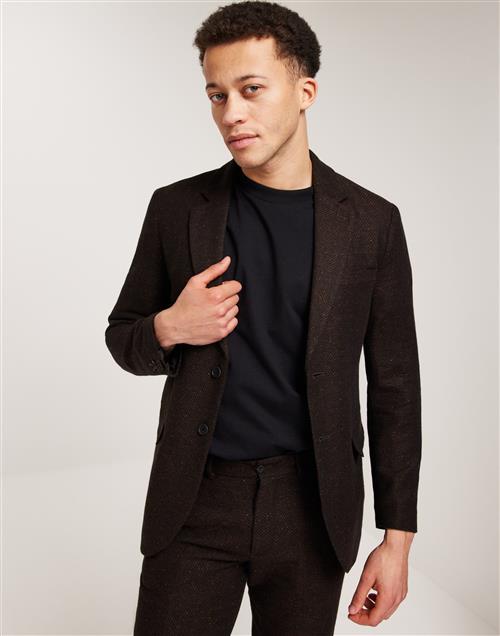 Jack & Jones Jprtweed Blazer Slim Fit Blazere Brun