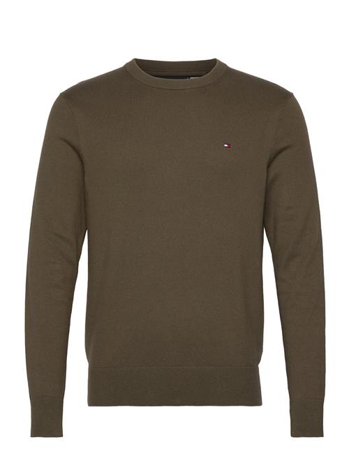 Tommy Hilfiger Pima Org Ctn Cashmere Crew Neck Tommy Hilfiger Khaki