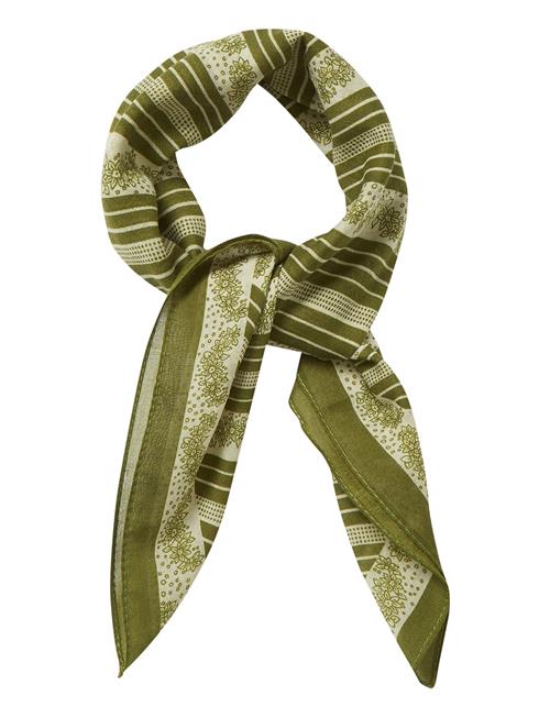 Becksöndergaard Billie Cotta Scarf Becksöndergaard Green