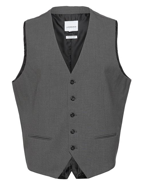 Lindbergh Mens Waistcoat For Suit Lindbergh Grey