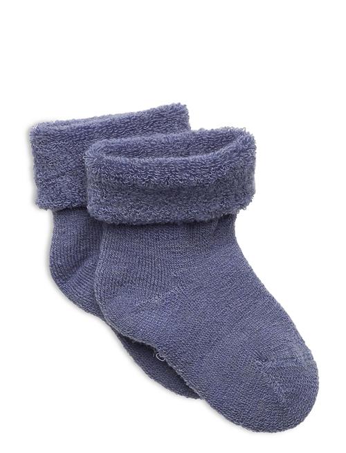 Smallstuff Ancle Sock, Wool Black Smallstuff Blue