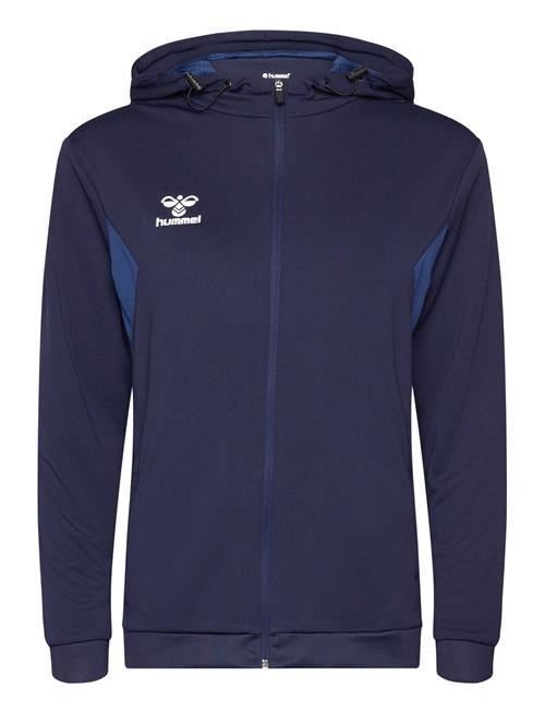 Hummel Hmlauthentic Pl Zip Hoodie Woman Hummel Navy