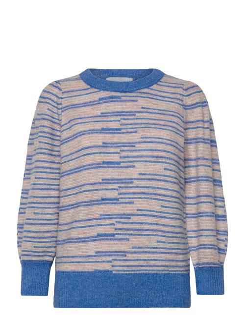 Minus Marilou 3/4 Sleeve Knit Pullover Minus Blue