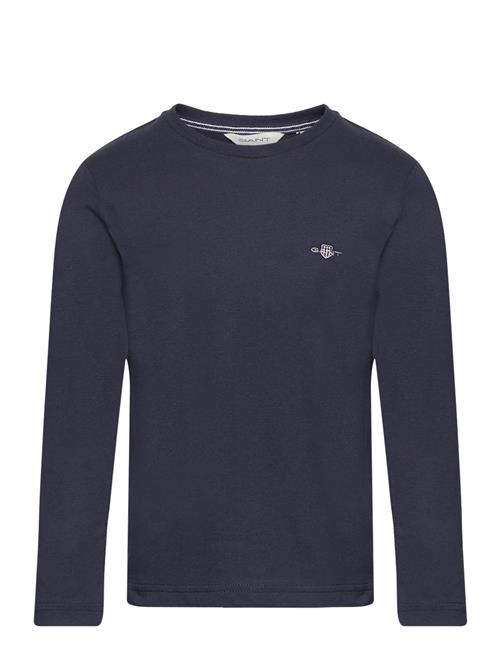 Shield Ls T-Shirt GANT Navy