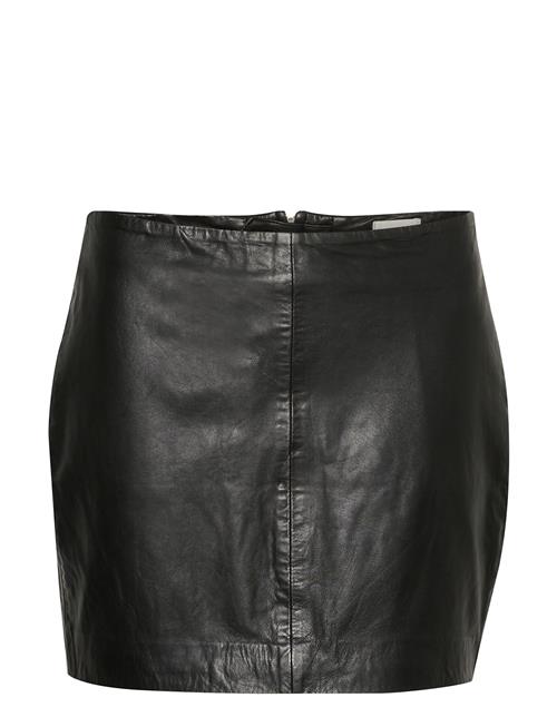 My Essential Wardrobe Akelamw Leather Skirt My Essential Wardrobe Black