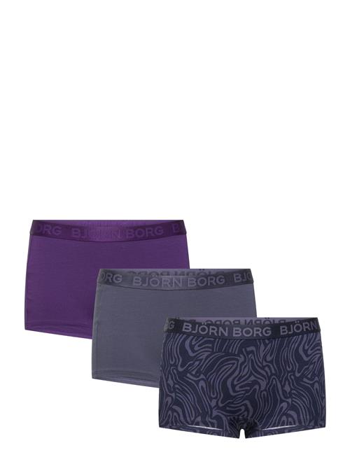 Björn Borg Core Minishorts 3P Björn Borg Purple