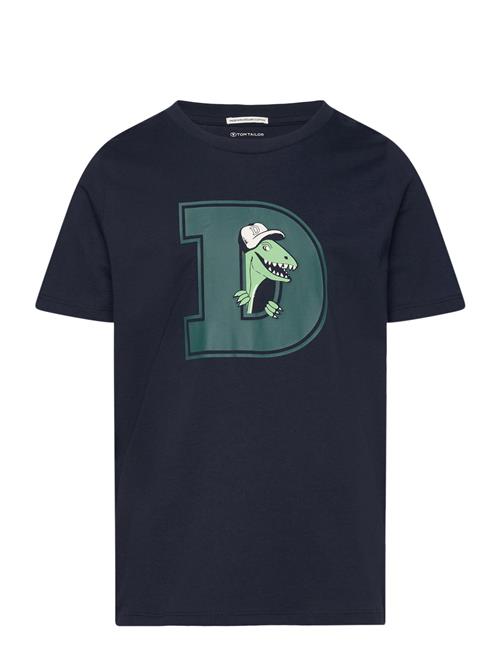 Glow In The Dark T-Shirt Tom Tailor Navy