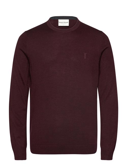 Bruun & Stengade Bs Jupiter Regular Fit Knitwear Bruun & Stengade Burgundy