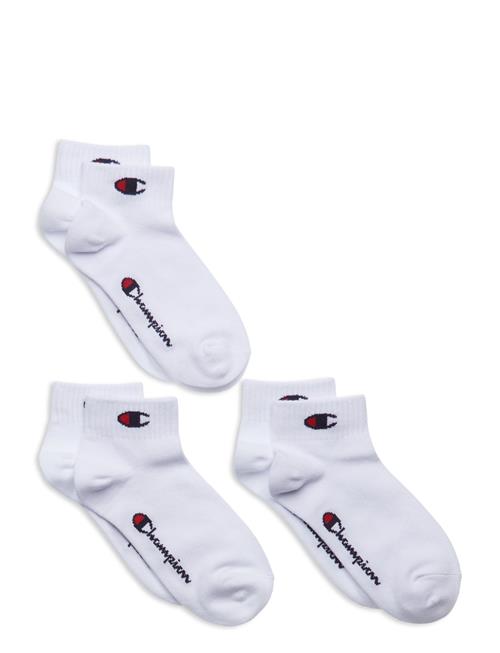 Champion 3Pk Quarter Socks Champion White