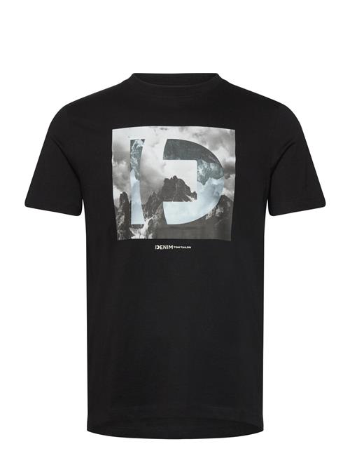 Photoprint T-Shirt Tom Tailor Black