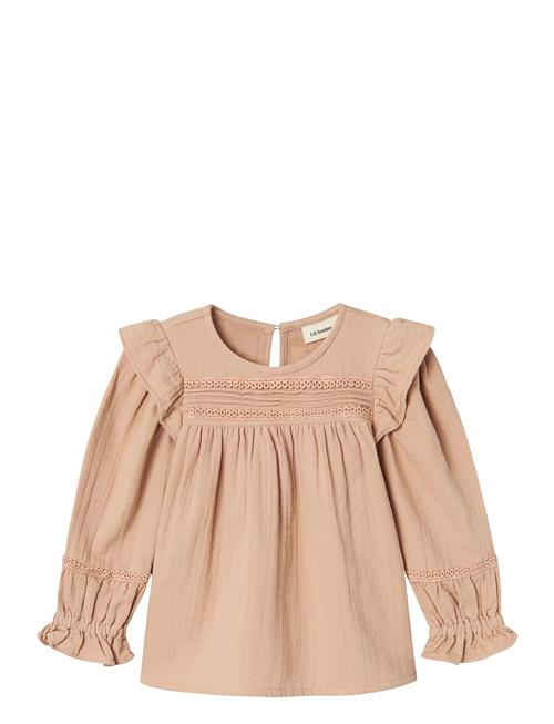 Lil'Atelier Nmfsalene Ls Loose Shirt Lil Lil'Atelier Pink