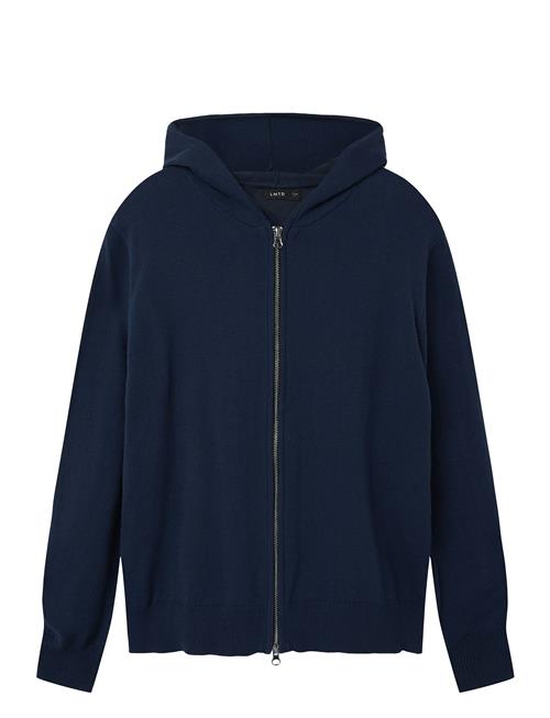 LMTD Nlmdancy Ls Knit Cardigan W. Hood LMTD Navy