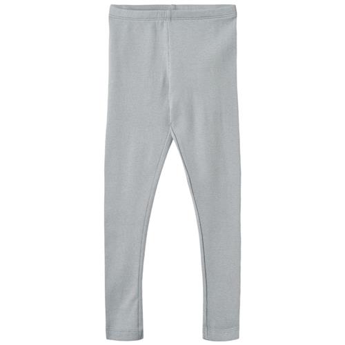Wheat Maddy Ribbede Leggings Cloudy Sky | Blå | 98 cm