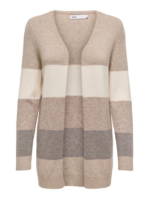 Se ONLY Cardigan 'ONLLESLY'  beige / grå / taupe ved About You