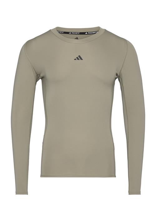 adidas Performance Tf Ls Tee Adidas Performance Khaki