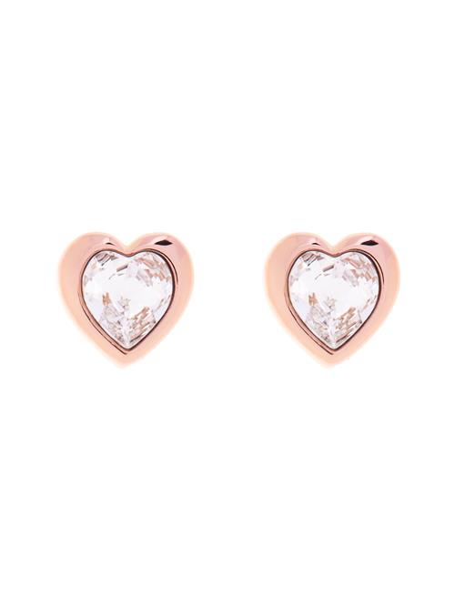 Ted Baker Øreringe 'HAN: CRYSTAL HEART EARRING'  rosa guld