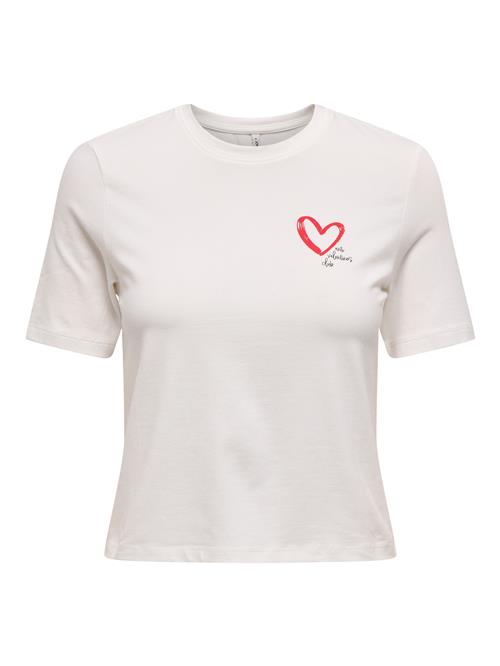 ONLY Shirts 'ONLVallie'  rød / sort / hvid