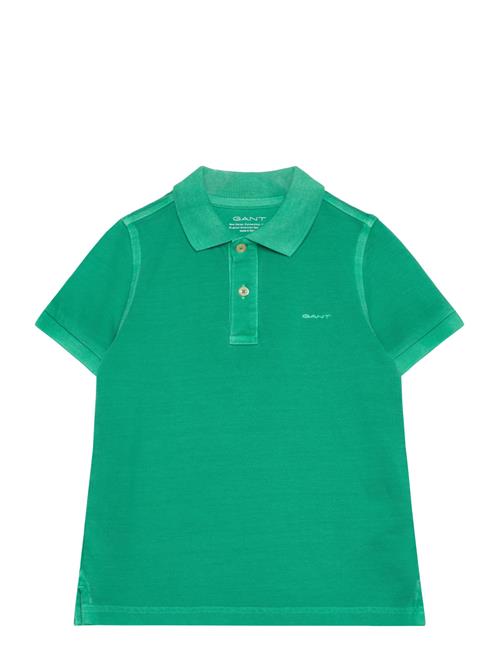 GANT Sunfaded Pique Ss Rugger GANT Green