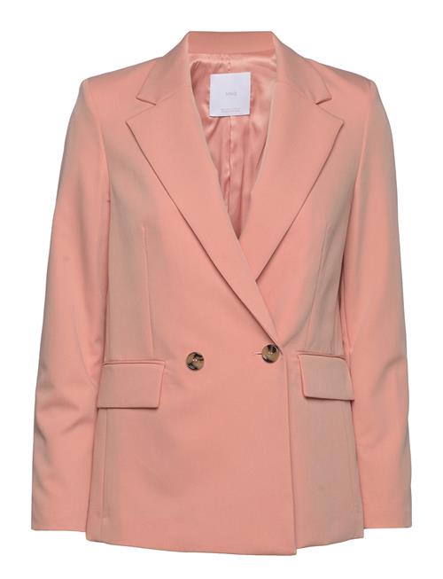 Mango Double-Breasted Blazer Mango Pink