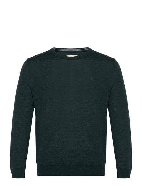 GANT Extrafine Merino Wool C-Neck GANT Green