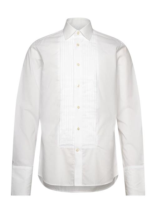 Selected Homme Slhslim-Anton Bib Shirts Ls Classic Selected Homme White