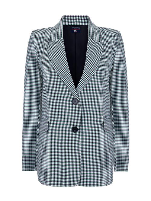 Giorgio di Mare Blazer 'Vittoria'  grøn / petroleum / sort / hvid