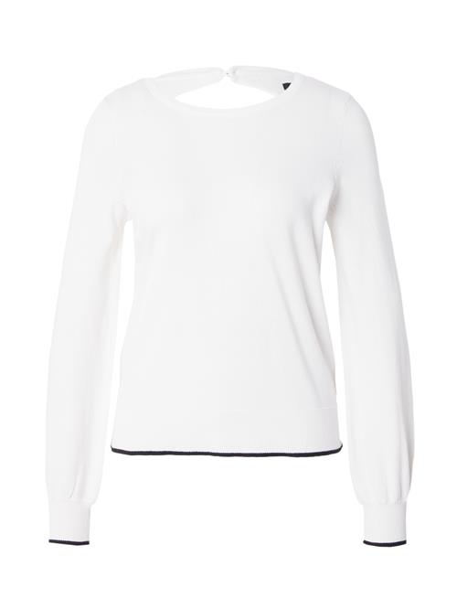 VERO MODA Pullover 'ALMA'  mørkeblå / hvid