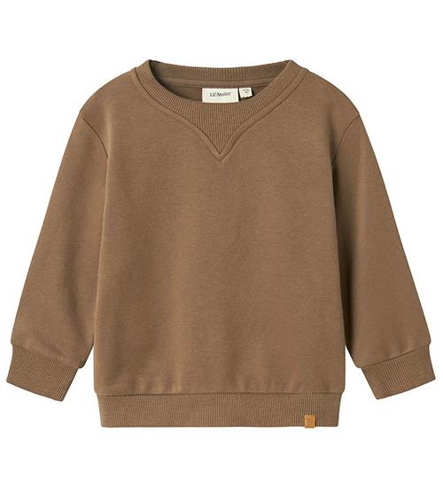 Se Lil Atelier Lil' Atelier Sweatshirt - NmmIlondon - Shitake ved KidsWorld