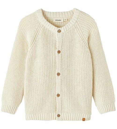 Lil Atelier Lil' Atelier Cardigan - Strik - NmnEmlen - Turtledove