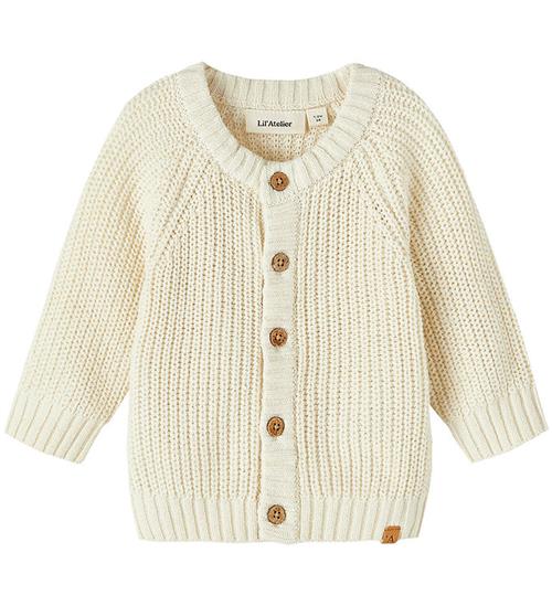 Lil Atelier Lil' Atelier Cardigan - Strik - NbnEmlen - Turtledove