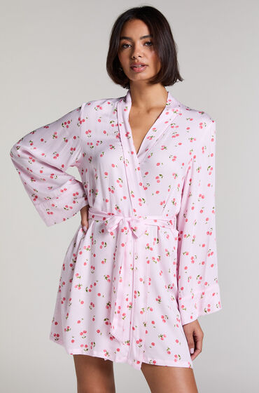 Hunkemöller Satin kimono pink