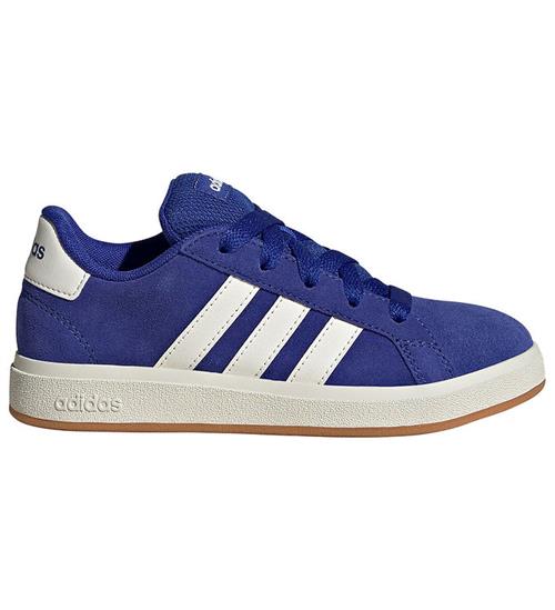 Se adidas Performance Sko - Grand Court 00S K - Selubl/Owhite/Gum10 ved KidsWorld