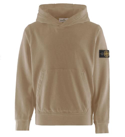 Stone Island Hættetrøje - Deserto m. Logo