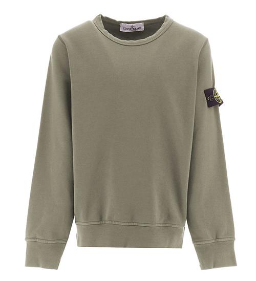 Stone Island Sweatshirt - Mud m. Logo