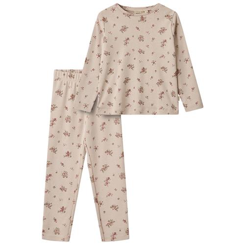 Wheat GOTS Mila Blomstret Pyjamas Lyselilla | Lilla | 122 cm