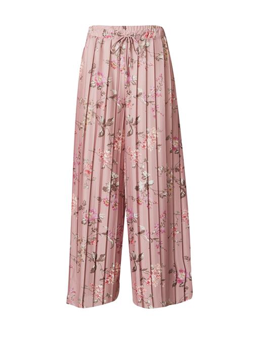 Se ABOUT YOU Bukser med fals 'Viviana Trousers'  blandingsfarvet / rosé ved About You